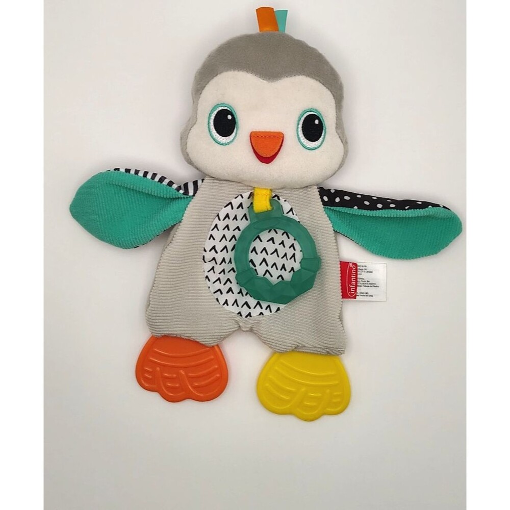 Cuddly Baby Teether Owl Toy  by Infantino